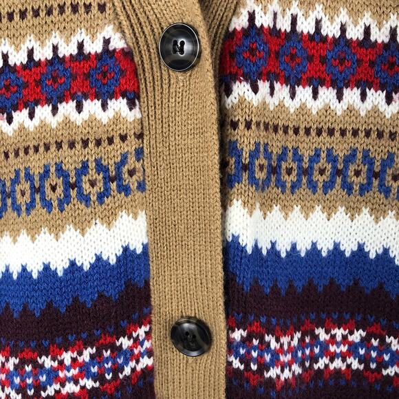 Lane Bryant Women's Size 22/24 Fair Isle Button-up Cardigan - Picture 4 of 8